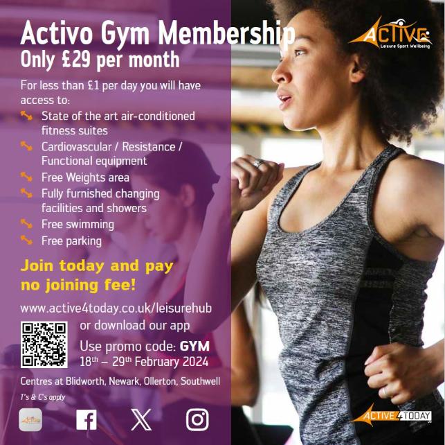 Gym only membership poster